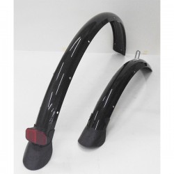 Φτερά Ποδηλάτου Set 26'' Μεταλλικό Με Αντανακλαστικό