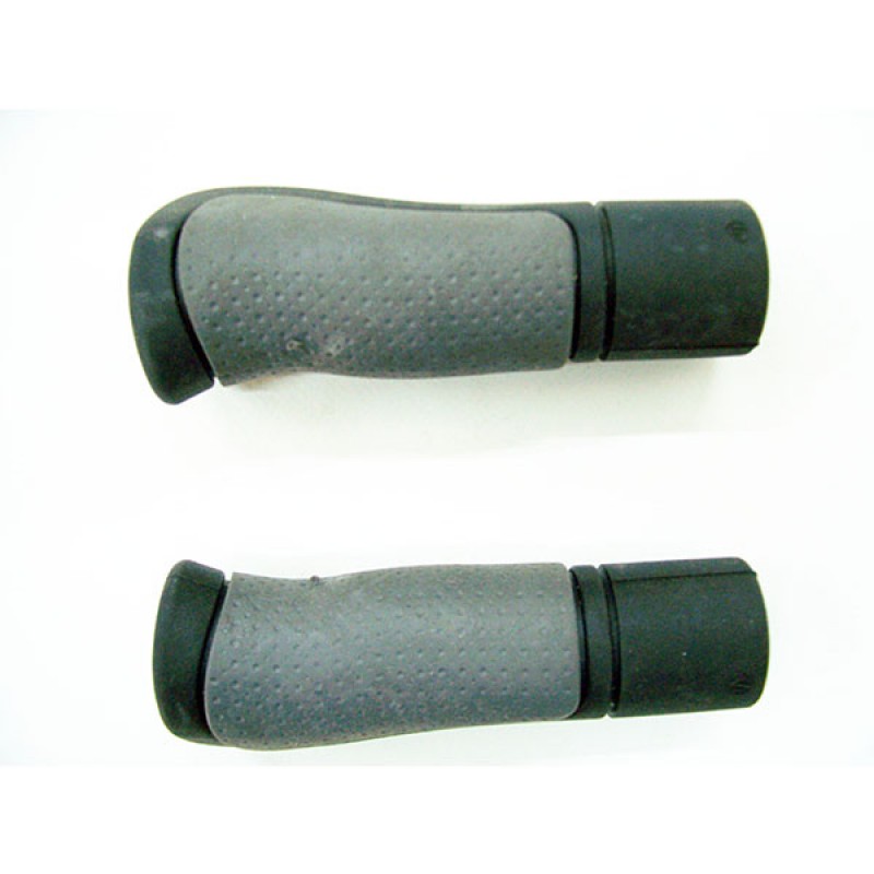 Χειρολαβές Ποδηλάτου 120mm Grey-Black