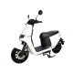 Ηλεκτρικό Scooter Ecooter E2MAX CBS 4000Watt Ματ Λευκό 2πλη Μπατ.L3e-A1/75Km/h 64V/42AH + 64V/28AH