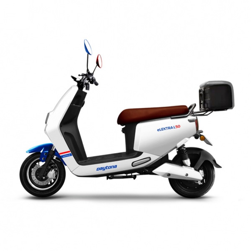 Daytona Ηλεκτρικό Scooter E-lektra L 50 άσπρο