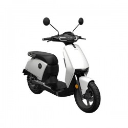 Ηλεκτρικά Scooter Super Soco CUX 1600W λευκό L1e-B/45Km/h 60V/30AH