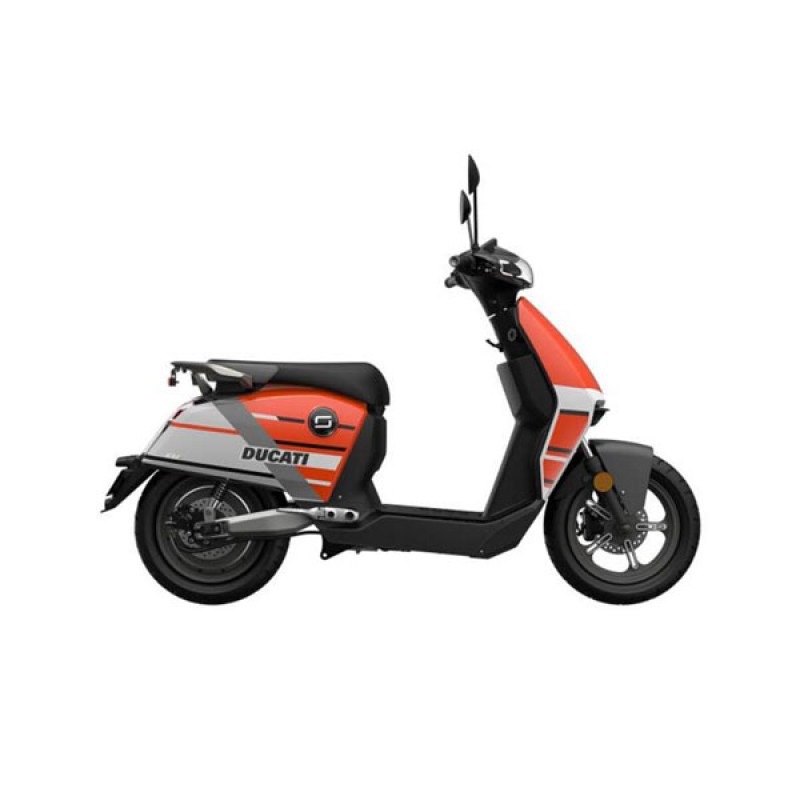 Ηλεκτρικά Scooter Super Soco CUX 1600W/DUCATI Version-Κόκκινο L1e-B/45Km/h 60V/30AH