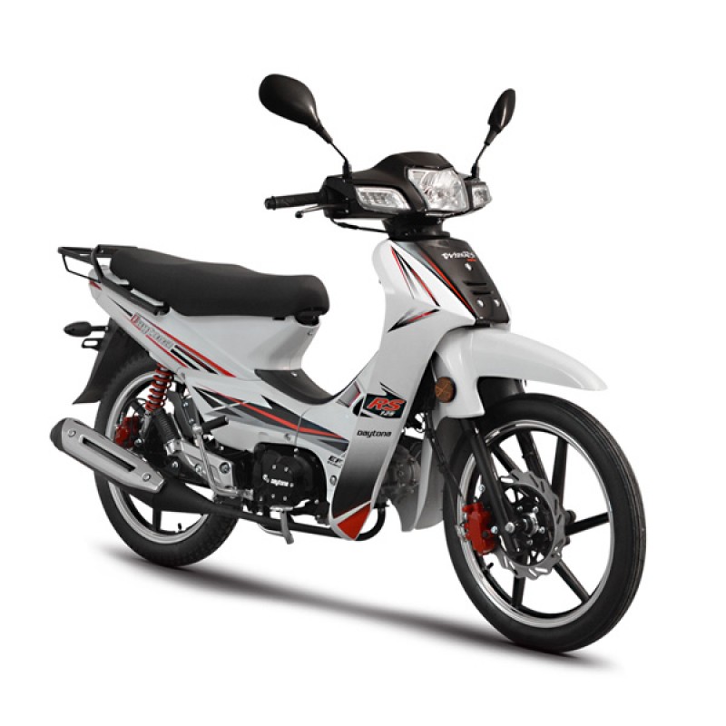 Παπί Daytona DY 125RS άσπρο μαύρο