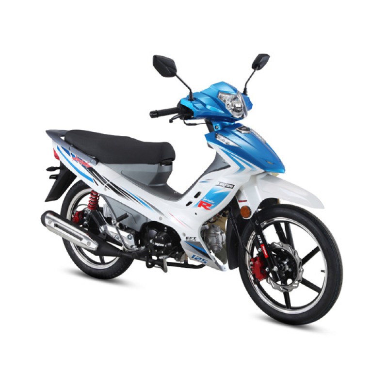 Παπί Daytona Sprinter 125 άσπρο μπλε