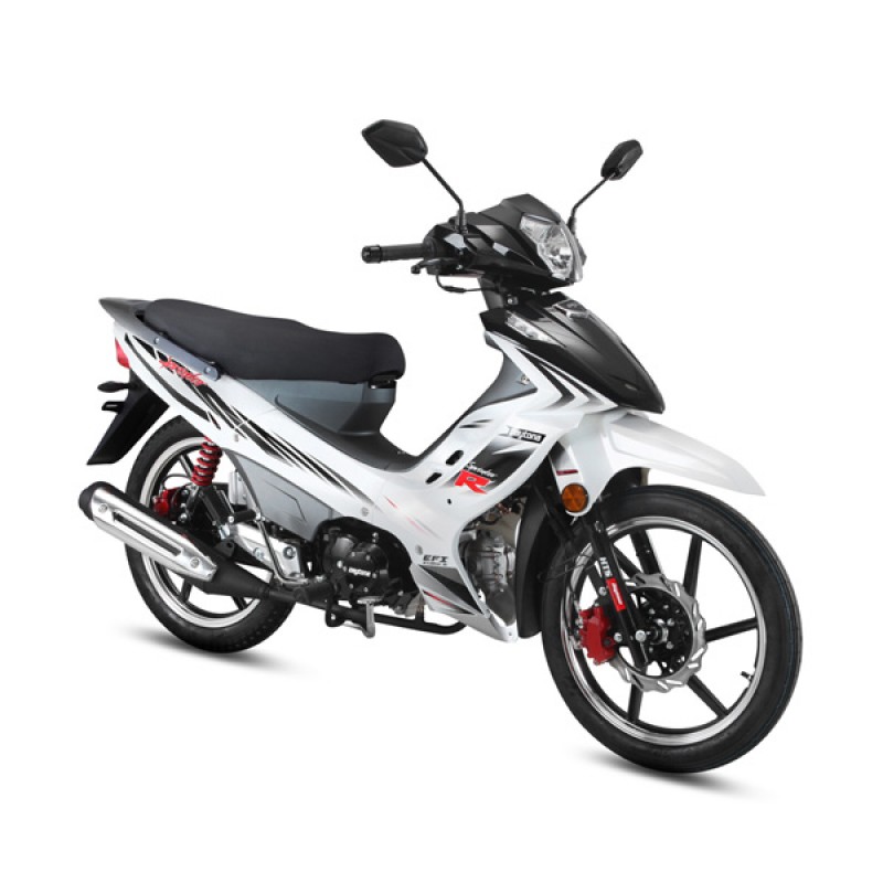 Παπί Daytona Sprinter 125 άσπρο μαύρο