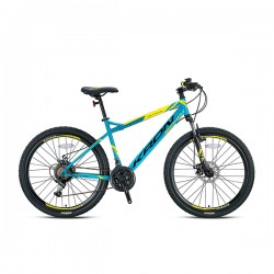 Ποδήλατο Kron Vortex 4.0 24'' 36H 21sp M.Disc Green-Turqoise