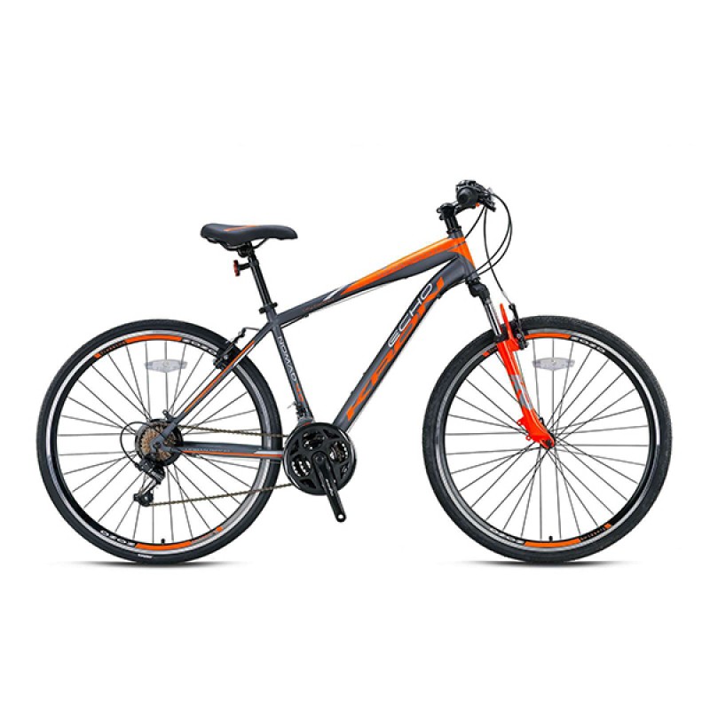 Ποδήλατο Kron Nomad 4.0 TRK 28'' 21sp V.B. Matt Smoke-Grey/Neon Orange