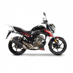 Μοτοσυκλέτα Daytona Monster 125 μαύρη κόκκινη