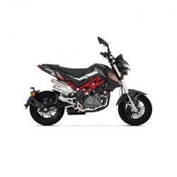 Μοτοσυκλέτα Benelli TNT125i E5 Μαύρο (BW/B1)