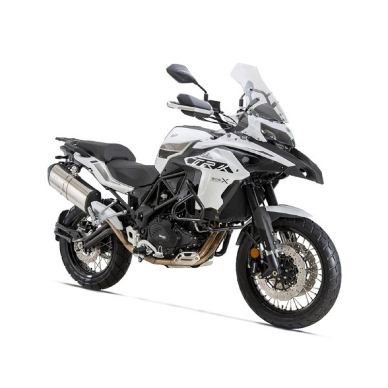 Μοτοσυκλέτα Benelli TRK502X E5 Ακτίνες Λευκό/WS