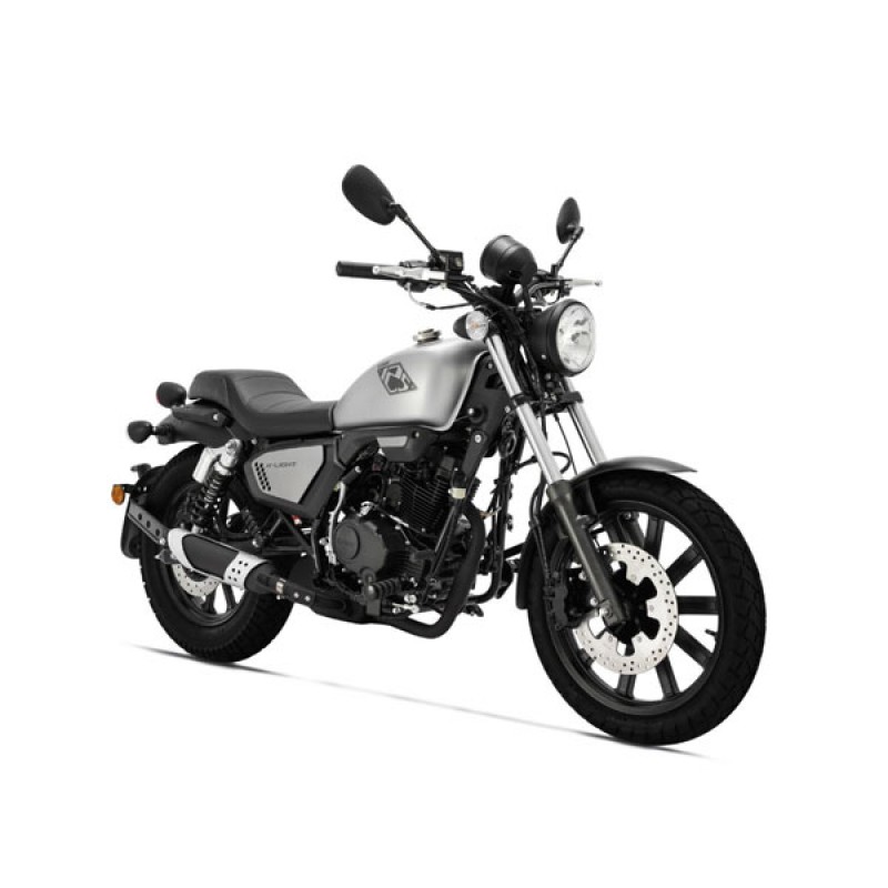 Μοτοσυκλέτα Keeway K-Light125 E5 Ασημί Ματ/CX