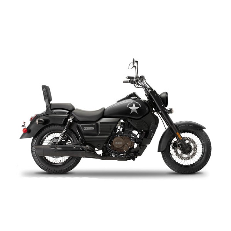 Μοτοσυκλέτα UM Renegade Commando 125 Μαύρη