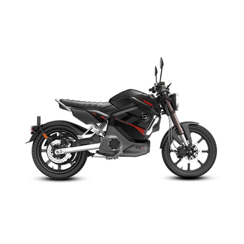 Ηλεκτρικά Moto Super Soco TC-MAX 3900W μαύρα-κόκκινα ALLOY/L3e-A1 95km/h 72V/45AH