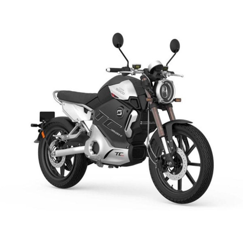 Ηλεκτρικά Moto Super Soco TC-MAX 3900W μαύρα-ασημί ALLOY/L3e-A1 95km/h 72V/45AH