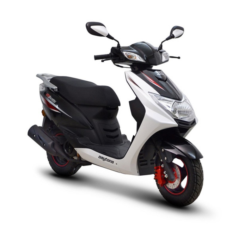 Daytona Scooter Miro 125 μαύρο άσπρο Daytona Scooter Miro 125 μαύρο άσπρο
